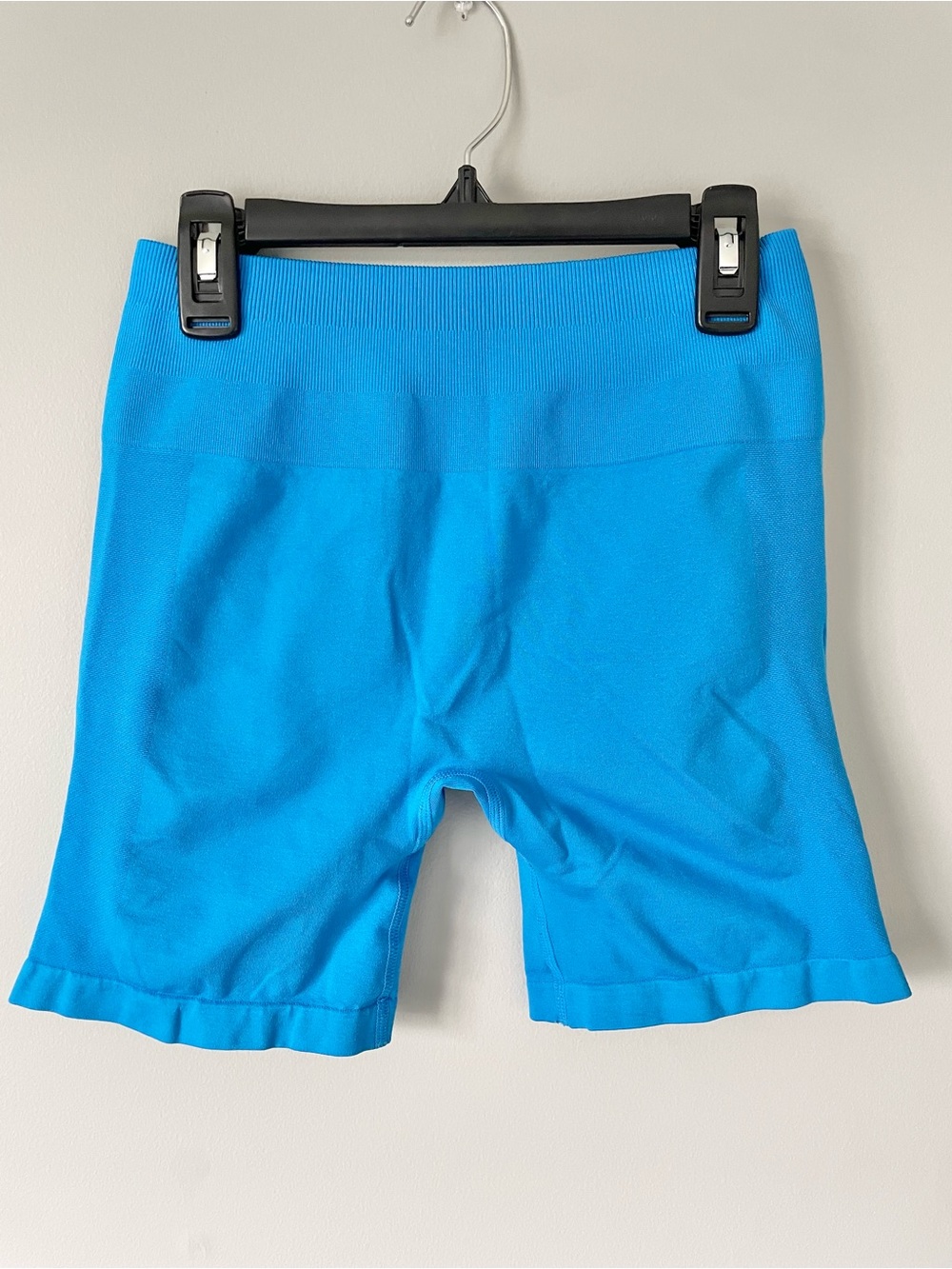 AUROLA Dream Seamless Workout Shorts Blue High Waisted Scrunch Butt Women’s M